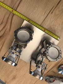 Plafoniera 4 faretti LED orientabili.