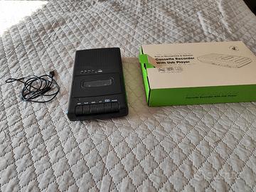 Lettore audio cassette portatile