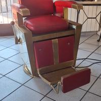 poltrona da barbiere anni 50