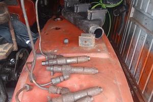 kit 3 pistoni , iniettori fiat 315