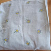 Lenzuolo sotto con angoli lettino 