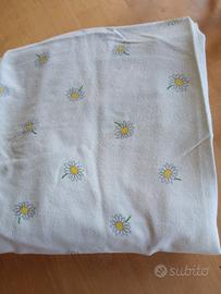 Lenzuolo sotto con angoli lettino 