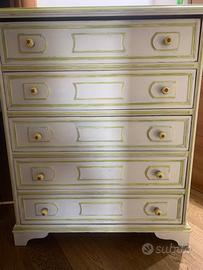 Cassettiera 5 cassetti