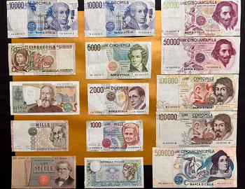 Banconote Lira Italiana