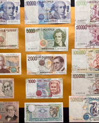 Banconote Lira Italiana