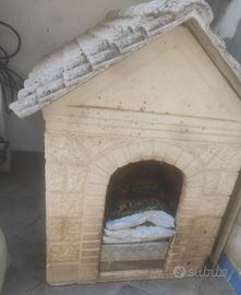 Grande cuccia per cani cemento leggero