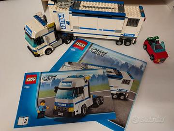 Lego City 7288, il camion di polizia.