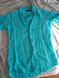 Camicia Ralph Lauren tg XS/S slim fit lino