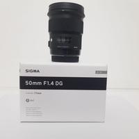 Obiettivo Sigma 50mm 1:1.4 DG x Canon usato