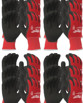 Confezione 12 pc guanti in nitrile size 9