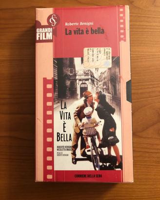 VHS film La vita e' bella, nuova sigillata