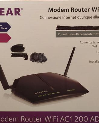 Modem Router Netgear D6220 VDSL2 WiFi Dual Band