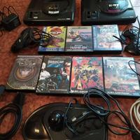 2 console mega drive + joystick