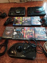 2 console mega drive + joystick