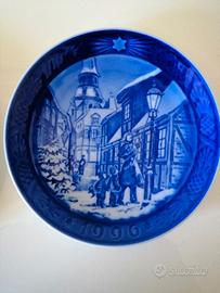 piatto di Natale della Royal Copenhagen anno 1996