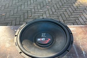 Subwoofer Impact series 27 da 600 watt