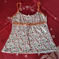 Top Floreale Fantasia Fiori M - 10