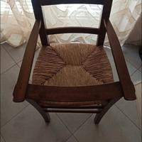 sediolone in legno 