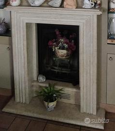 Cornice Camino in Marmo Piazzetta