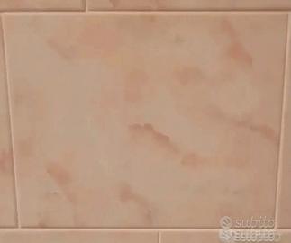 35 piastrelle parete cm 25x20 venature rosa