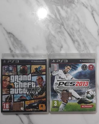 giochi ps3 gta 5 pes 2013 