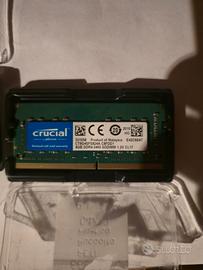 crucial 8gb ram sodimm cl 17 pack 2 x 8g possibile
