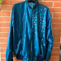 Giacca antivento 46 blu vintage Fiat