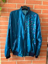 Giacca antivento 46 blu vintage Fiat