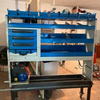 Scaffale syncro per furgone