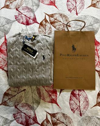 Maglione uomo Ralph Lauren Grigio