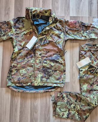 BERETTA Giacca Pantalone Mimetica Vegetata Army