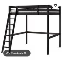 Letto ikea stora piu materasso pari al nuovo