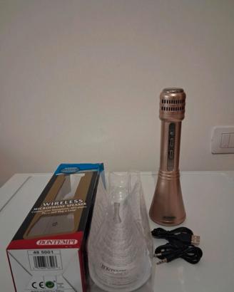 Microfono wireless speaker Bontempi