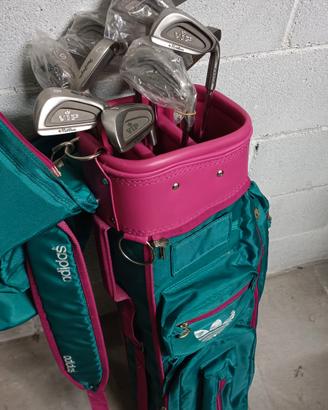 Set mazze golf Mac Gregor vintage + sacca Adidas 