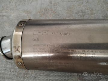 scarico completo con catalizzatore z750 Kawasaki 