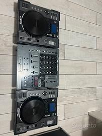 Console DJ USB Mixer + 2 MDJ Cortex HDTT 5000