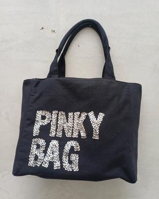 Pink bag borse in tessuto