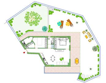 Nuovo appartamento con giardino