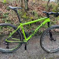 Cannondale FSI carbonio HM (L). Shimano XTR 12v.