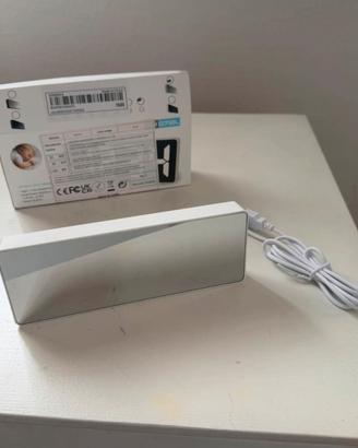 Sveglia specchio LED