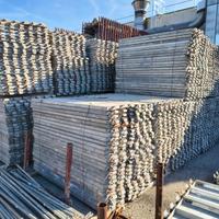 Tavole zincate ponteggio 180x50 varie marche