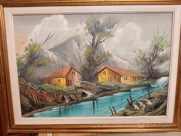 quadro ponticelli vintage  anni 70 