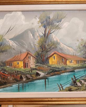 quadro ponticelli vintage  anni 70 