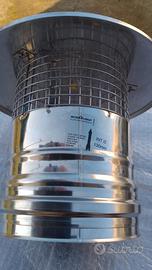 terminale camino materiale inox