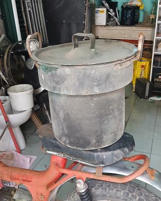 Paiola tradizionale in rame,