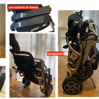 Carrozzina elettrica disabili mod. MISTRAL 7