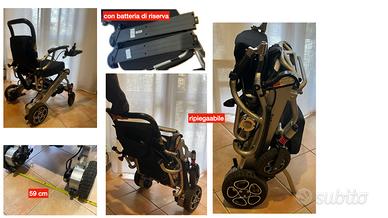 Carrozzina elettrica disabili mod. MISTRAL 7