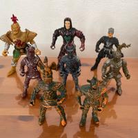 Action fugure personaggi cavalieri medievale