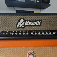 Testata valvolare Masotti X100M con flight case