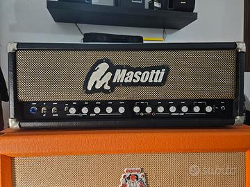 Testata valvolare Masotti X100M con flight case